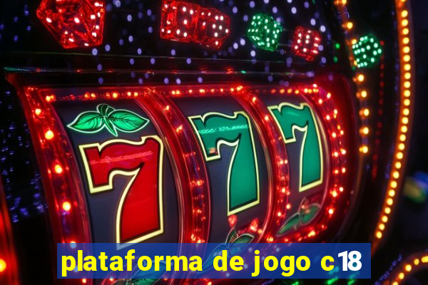 plataforma de jogo c18