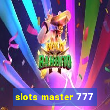 slots master 777