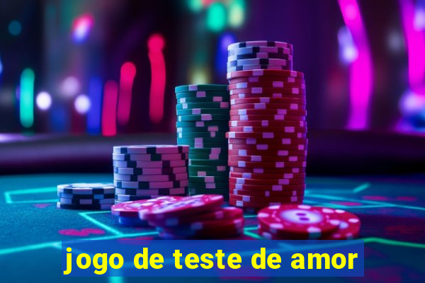 jogo de teste de amor