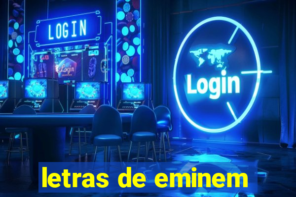 letras de eminem