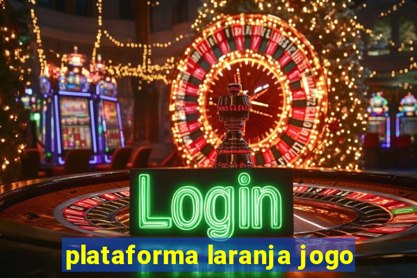 plataforma laranja jogo