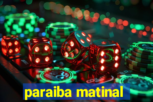 paraiba matinal