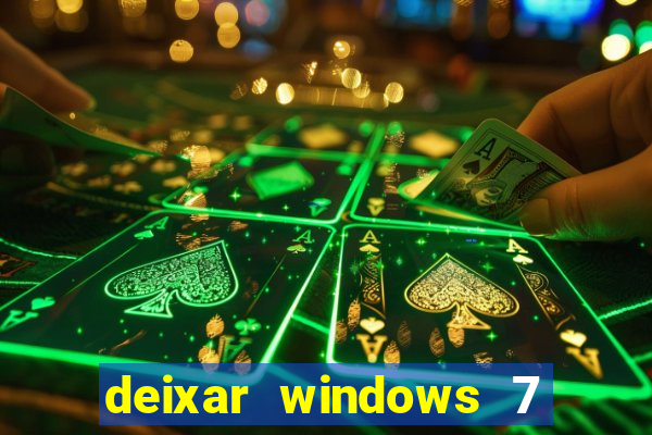 deixar windows 7 mais rapido