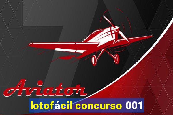 lotofácil concurso 001