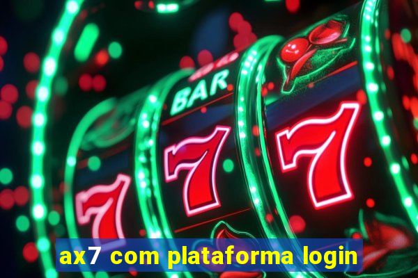 ax7 com plataforma login