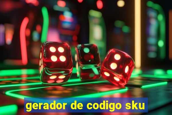 gerador de codigo sku