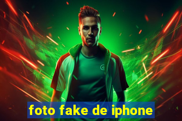 foto fake de iphone