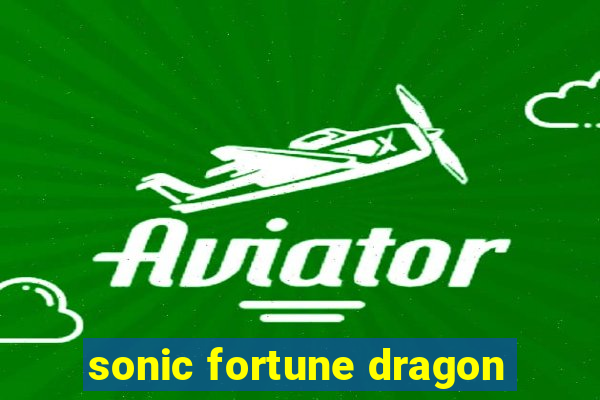 sonic fortune dragon