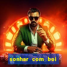 sonhar com boi jogo do bicho