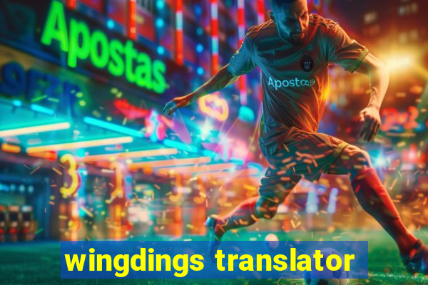 wingdings translator