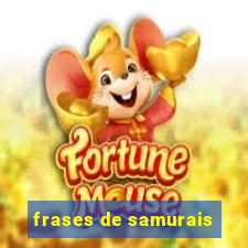 frases de samurais