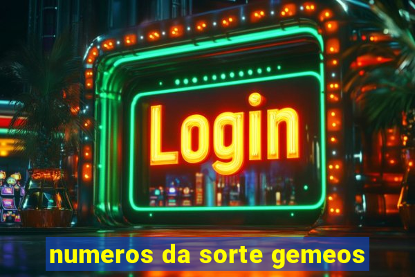 numeros da sorte gemeos