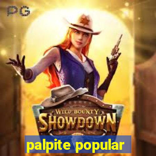 palpite popular