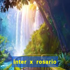 inter x rosario central onde assistir